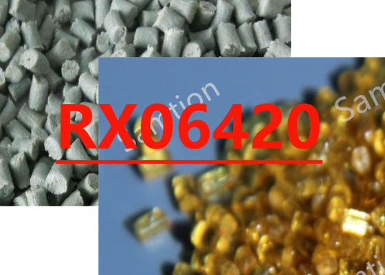 Соединение смолы S-Plastic Thermocomp RX06420 на основе смолы Nylon 66, содержащее стеклянные волокна.
