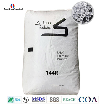 FDA S-Plastic Lexan 144R Поликарбонатная пластиковая смола HB MFR 10.5 Внутреннее освобождение плесени